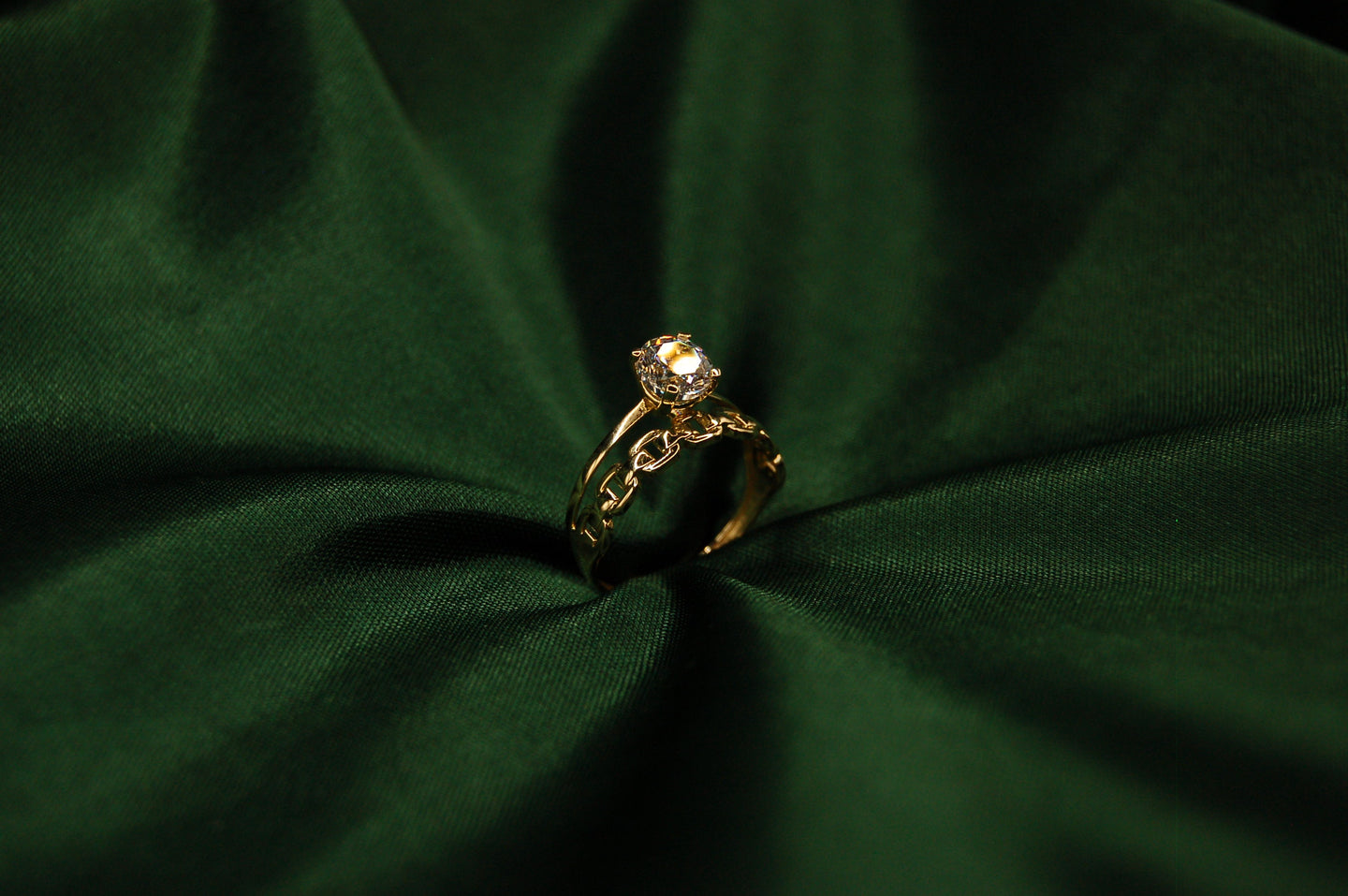 GOUDEN DAMES RING