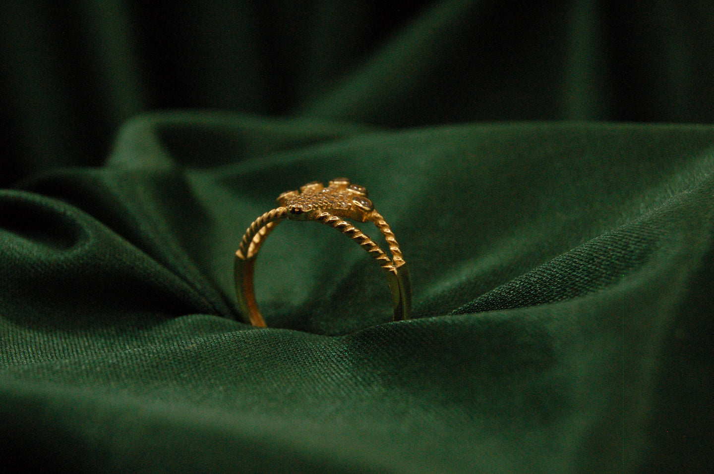 GOUDEN DAMES RING