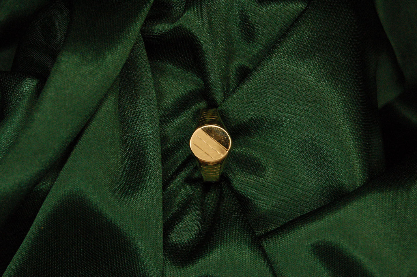 GOUDEN SVEN ZEGEL HEREN RING