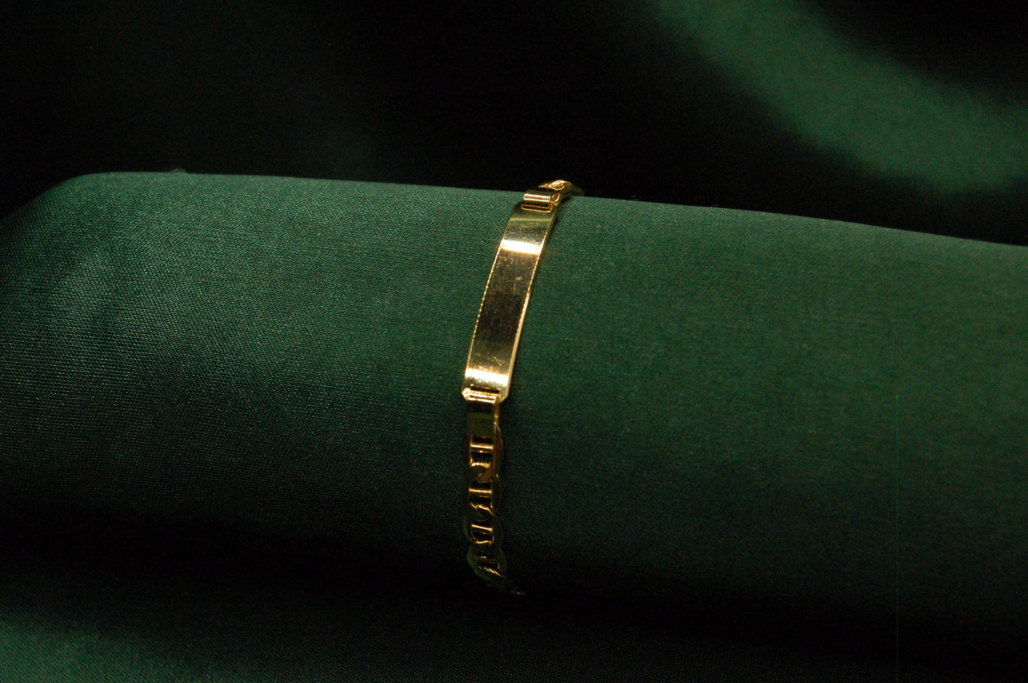 GOUDEN MARINE NAAMPLAAT HEREN ARMBAND