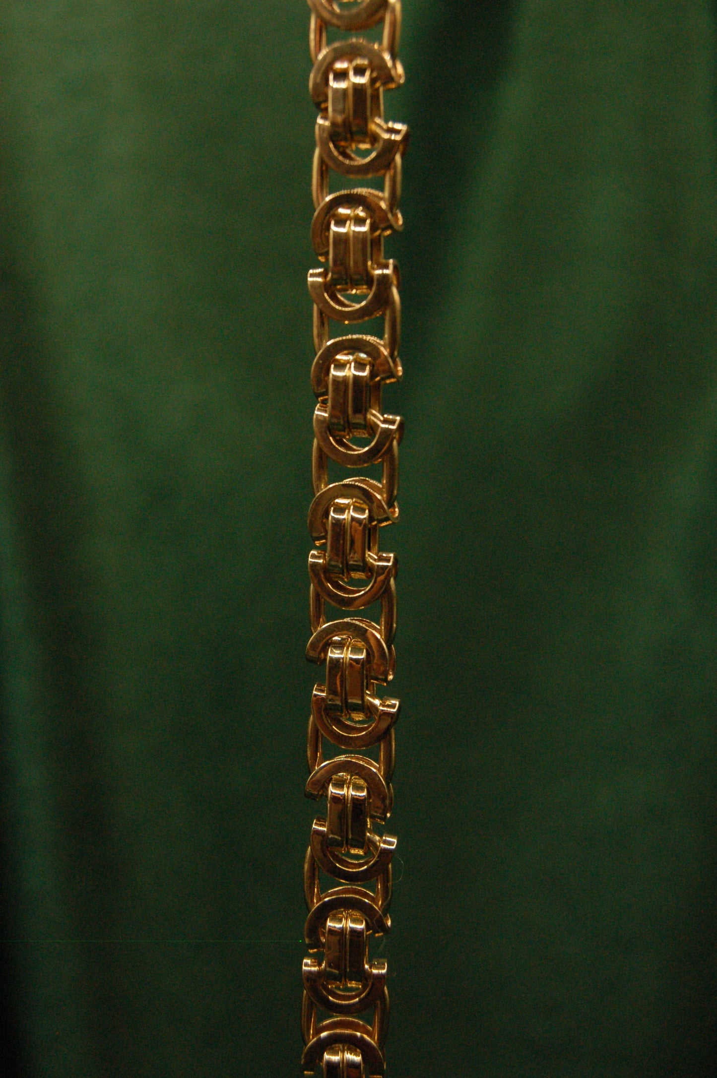 GOLD FLAT KING CHAIN