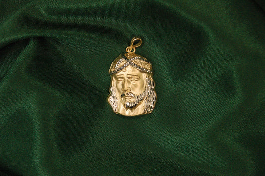 GOUDEN JESUS PIECE HANGER 3